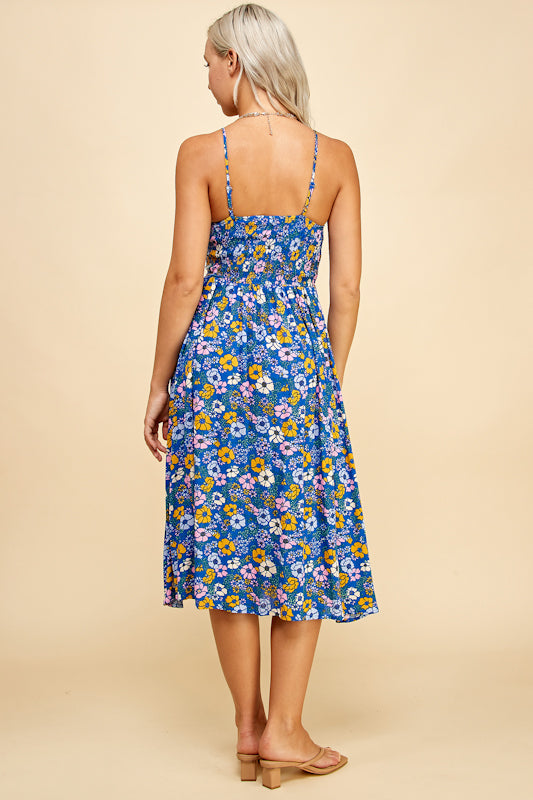 Twilight Garden Midi Dress