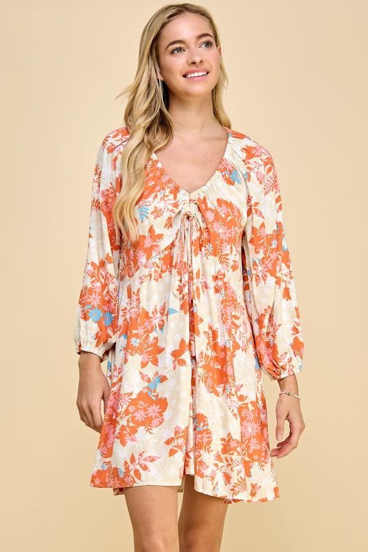 Effervescent Bloom Midi Dress