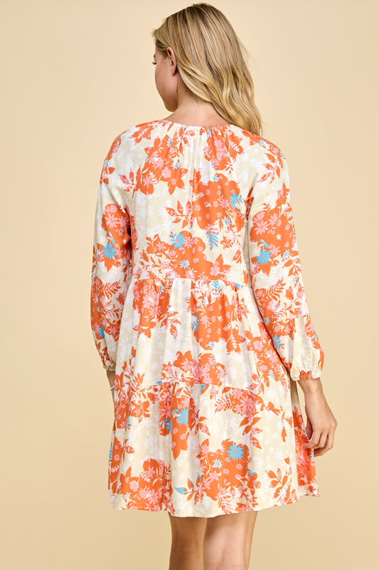 Effervescent Bloom Midi Dress
