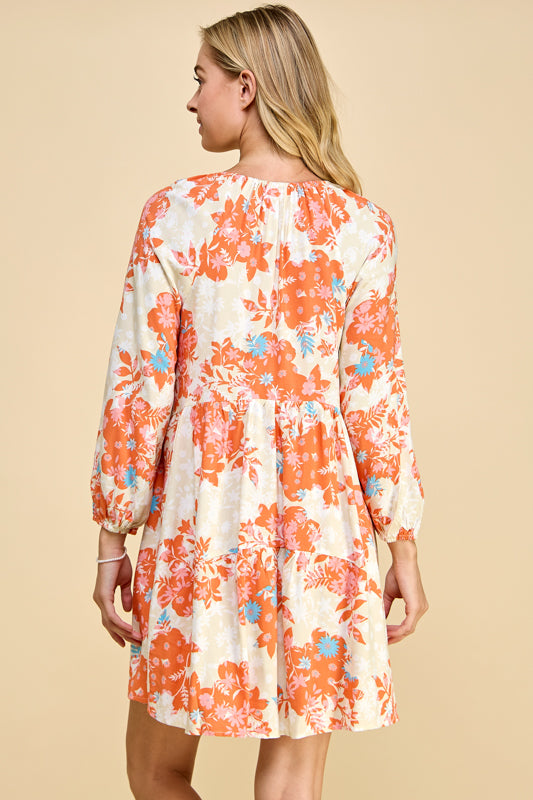Effervescent Bloom Midi Dress