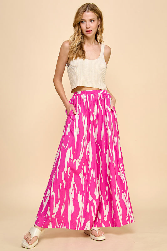 Paint & Sip Wide Leg Pants