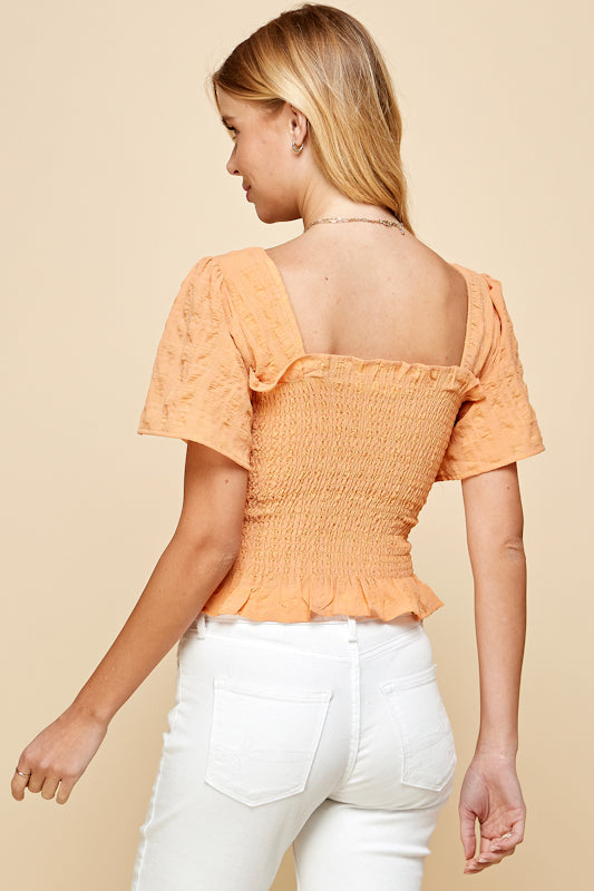 Anabelle Half Sleeve Top