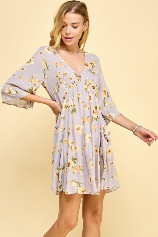 California Poppy Dress