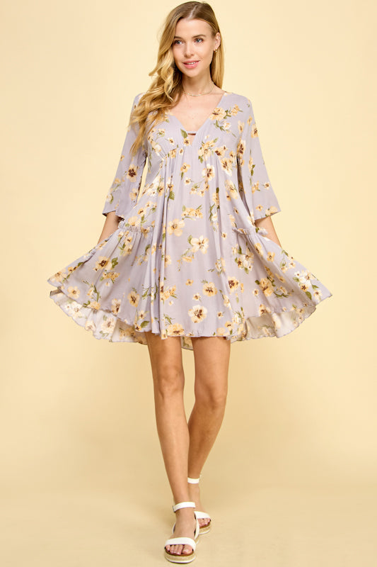 California Poppy Dress