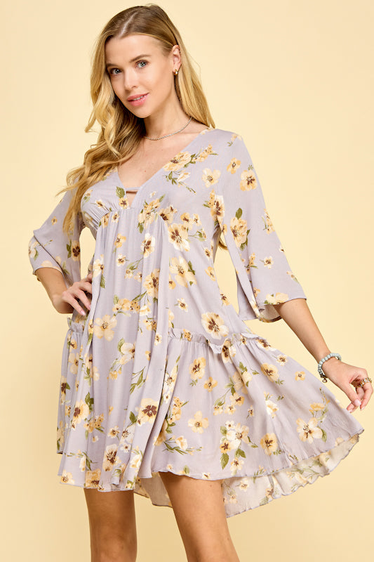 California Poppy Dress