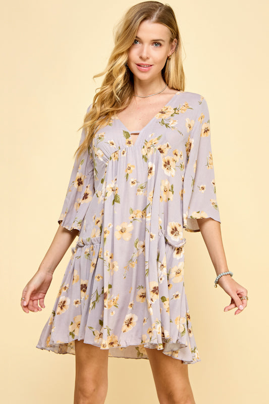 California Poppy Dress