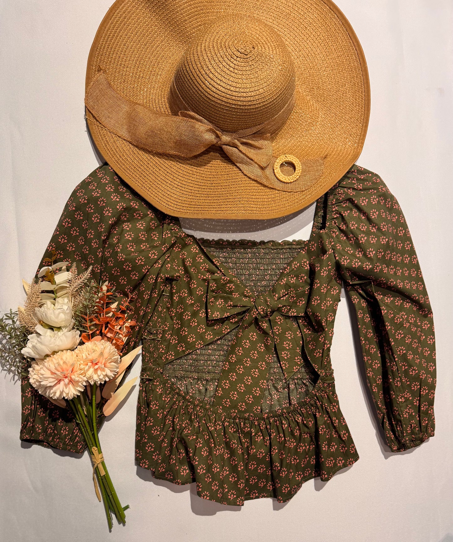 Enchanted Garden All-Cotton Blouse