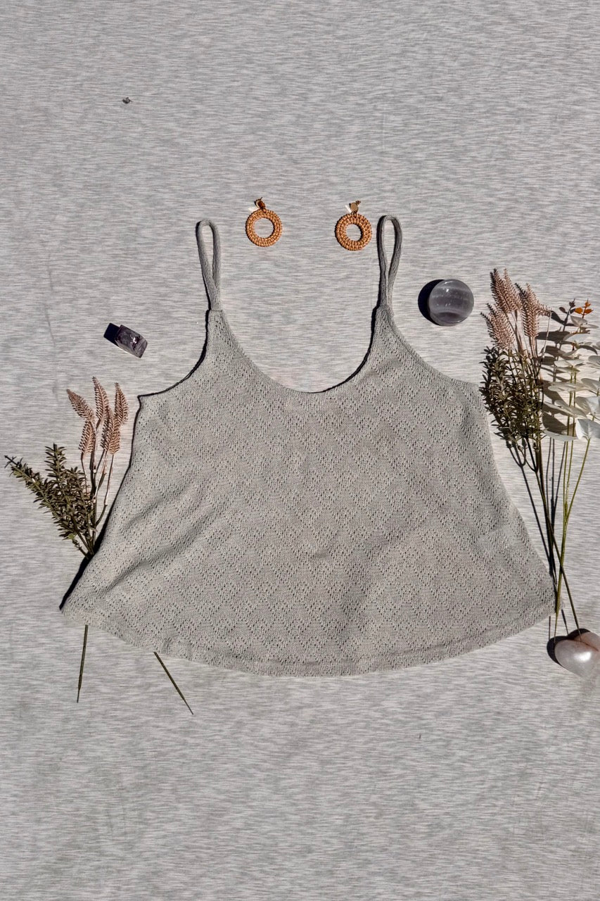 Lacey Knit Swing Cami